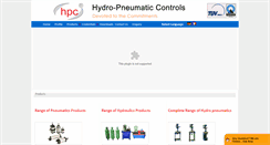 Desktop Screenshot of hydropneumaticcontrols.com